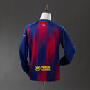 Camisa Barcelona Manga Longa Home 25/26