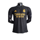Camisa Real Madrid II Away Adidas Jogador 2023/24 Masculino  Preto
