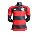 Camisa Flamengo Home 2023/24 Adidas Jogador Masculina - Vermelho e Preto