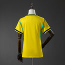 Camisa Brasil Feminina Home 2026 - Amarela