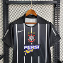 Camisa Corinthians Titular 2004 - Versão Retrô Preta Pepsi Twist