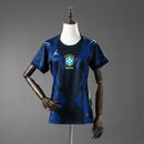 Camisa Brasil Feminina Away 2026 - Azul