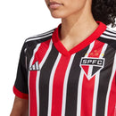 Camisa São Paulo Away 23/24 Feminina - Vermelha e Branca