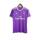 Camisa Retrô Real Madrid II Away Adidas 2016/17 Masculino Roxo