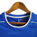 Camisa Retrô Seleção Brasileira II Away 1998/99 Nike Masculino Azul